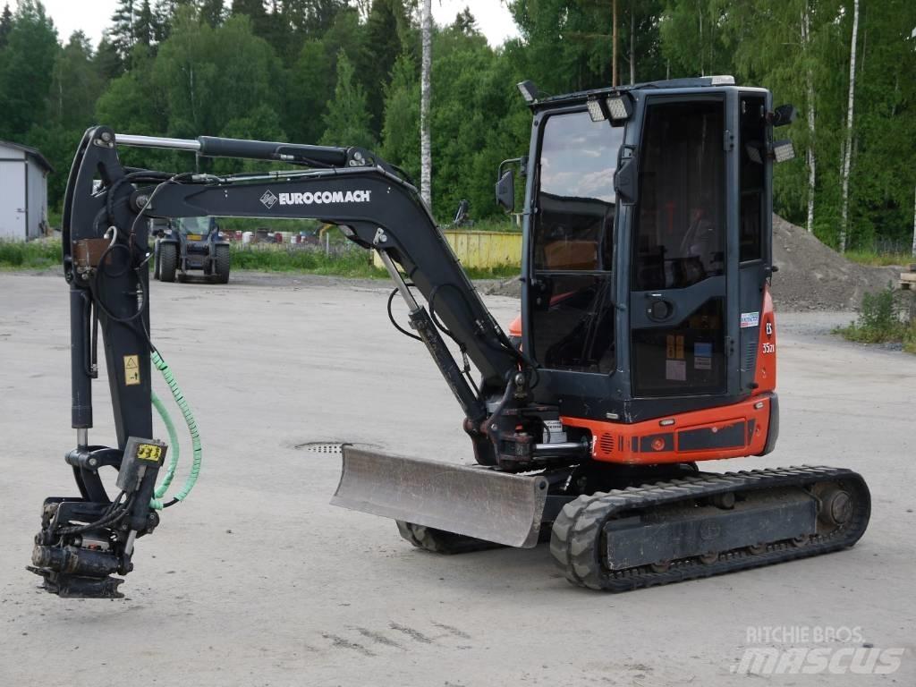 Eurocomach ES 35 ZT Mini rýpadla < 7t