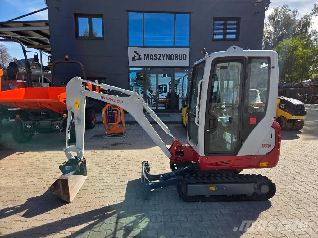 Takeuchi TB216 V0 Mini rýpadla < 7t