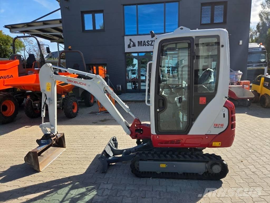 Takeuchi TB216 V0 Mini rýpadla < 7t