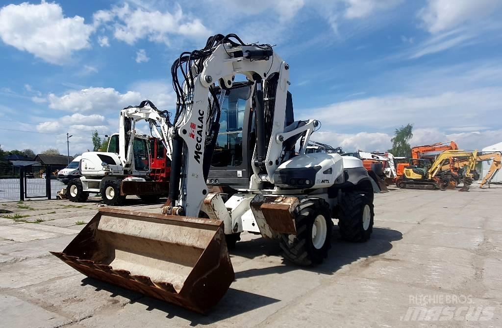 Mecalac 12 M TX Kolová rýpadla