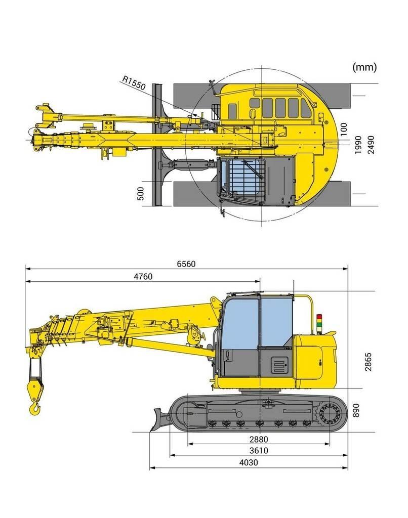 Maeda CC1485-2 Pásové jeřáby