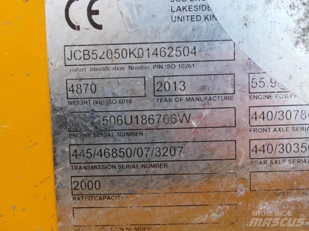 JCB 520-50 Teleskopické nakladače pro zemědělství
