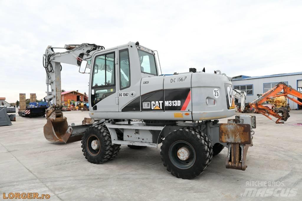 CAT M 313 D Kolová rýpadla