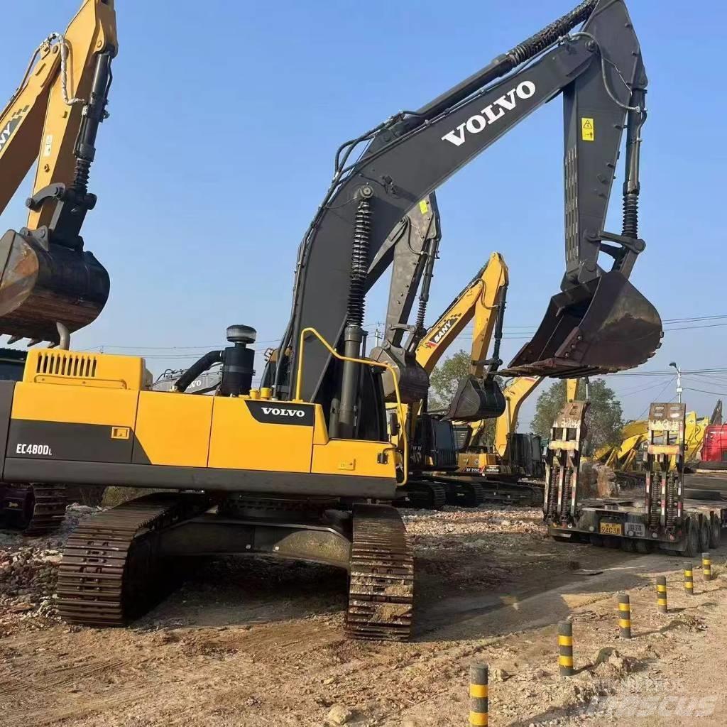 Volvo EC 480 D L Pásová rýpadla