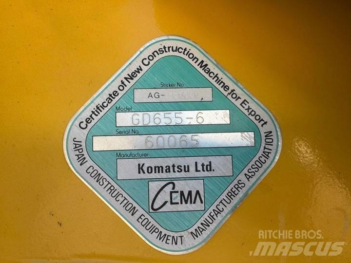 Komatsu GD 655-6 Grejdry