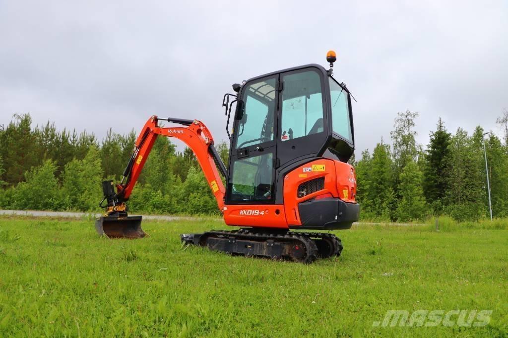 Kubota KX019-4 Mini rýpadla < 7t