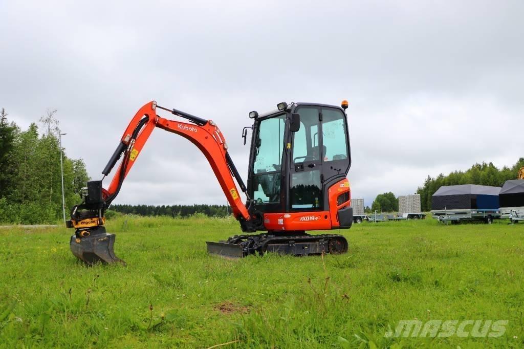 Kubota KX019-4 Mini rýpadla < 7t