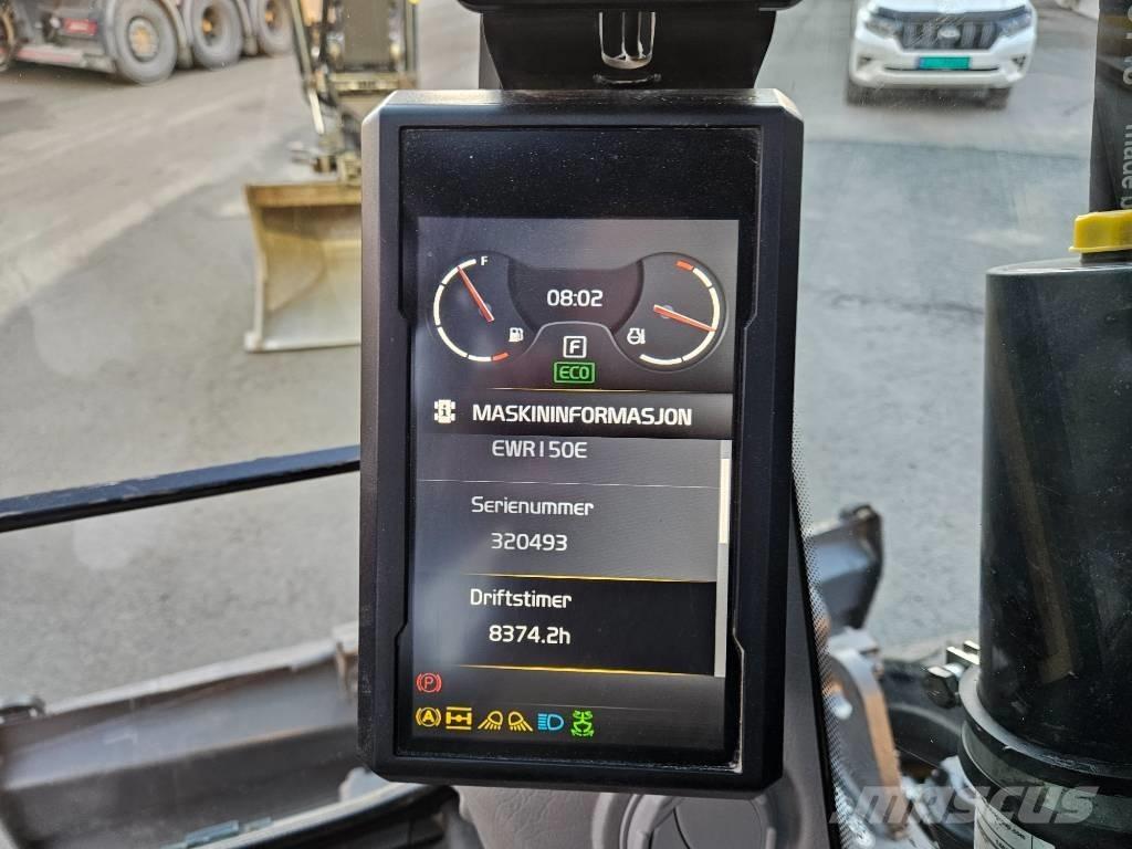 Volvo EWR 150 Kolová rýpadla