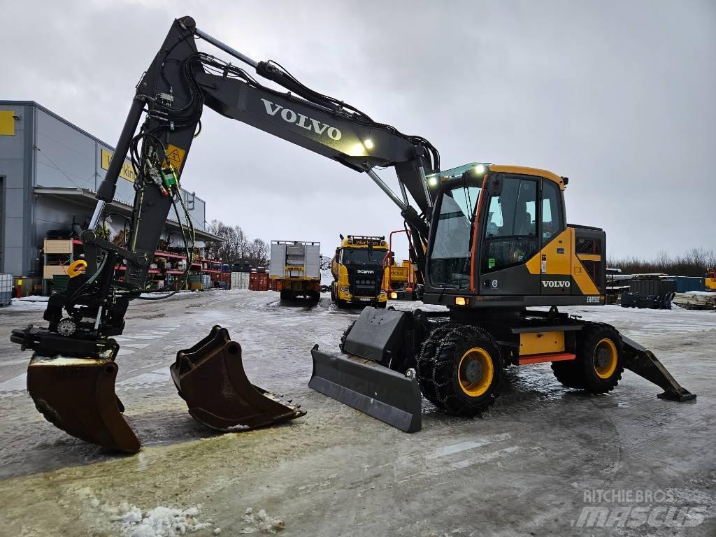 Volvo EWR 150 Kolová rýpadla