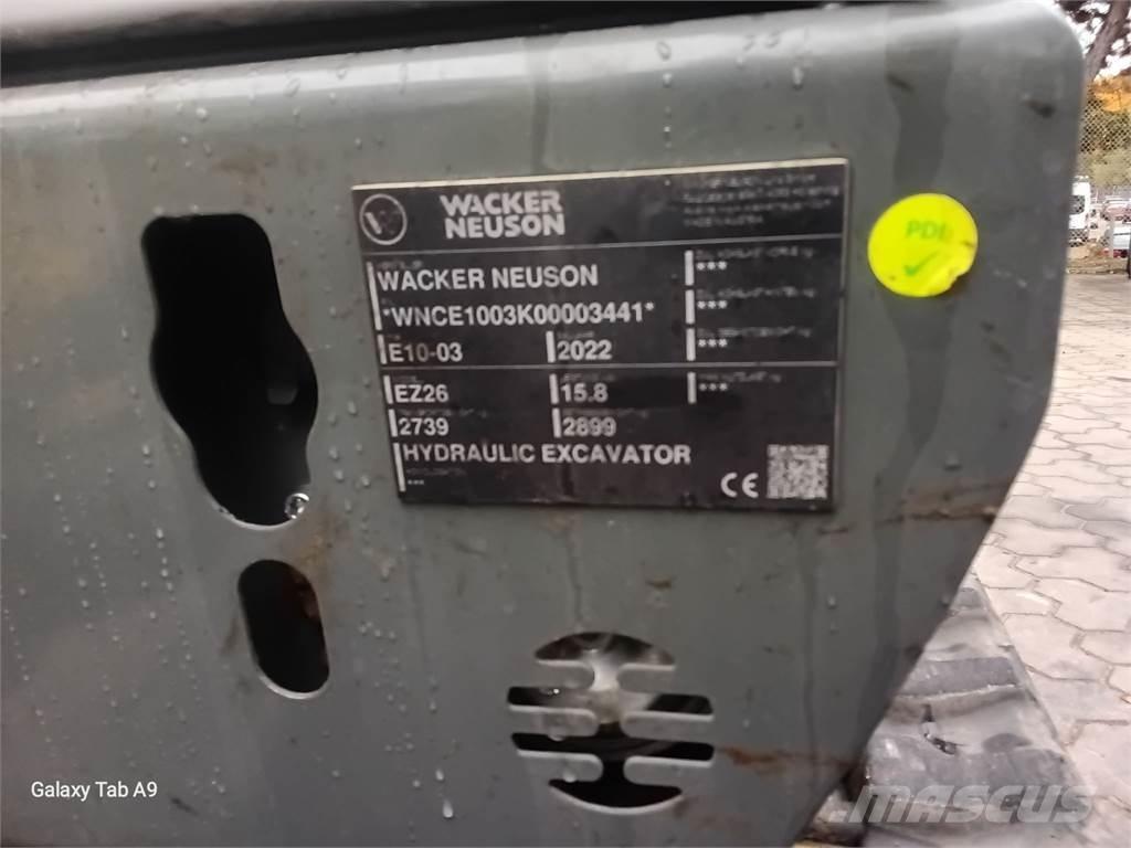 Wacker Neuson EZ26 Pásová rýpadla