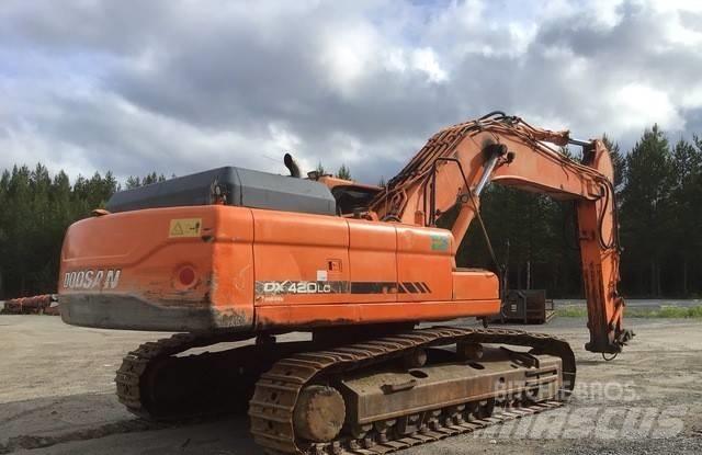 Doosan DX 420 LC-3 Pásová rýpadla