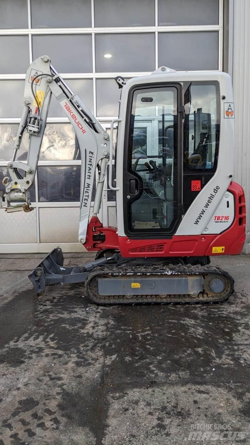 Takeuchi TB216AV4 Mini rýpadla < 7t
