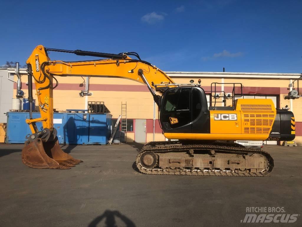 JCB JS 330 LC Pásová rýpadla