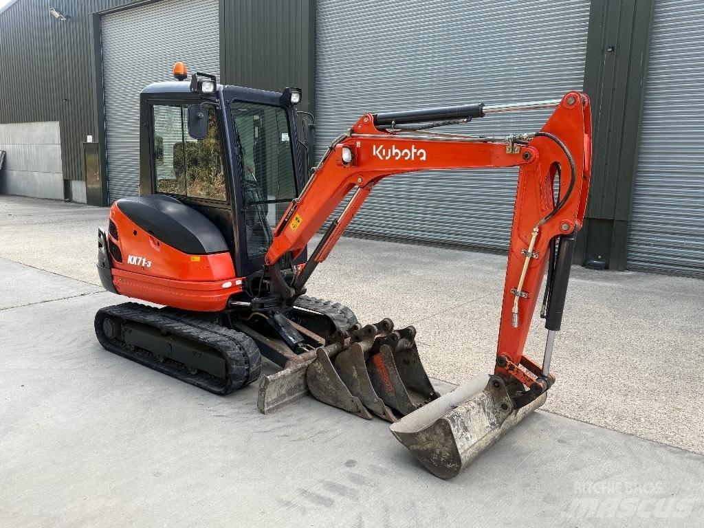 Kubota KX 71 Mini rýpadla < 7t
