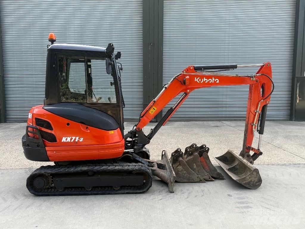Kubota KX 71 Mini rýpadla < 7t