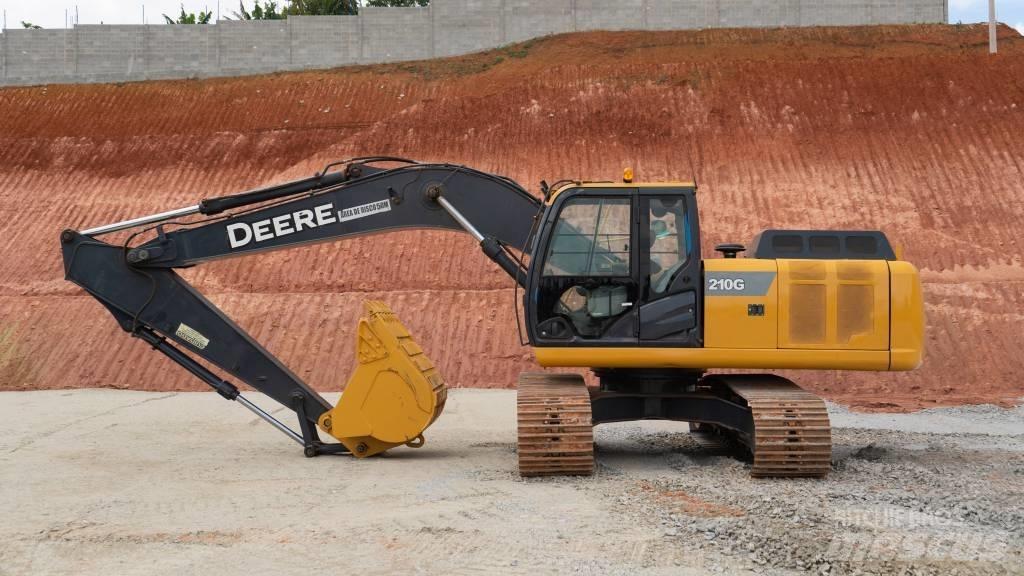 John Deere 210 G Pásová rýpadla