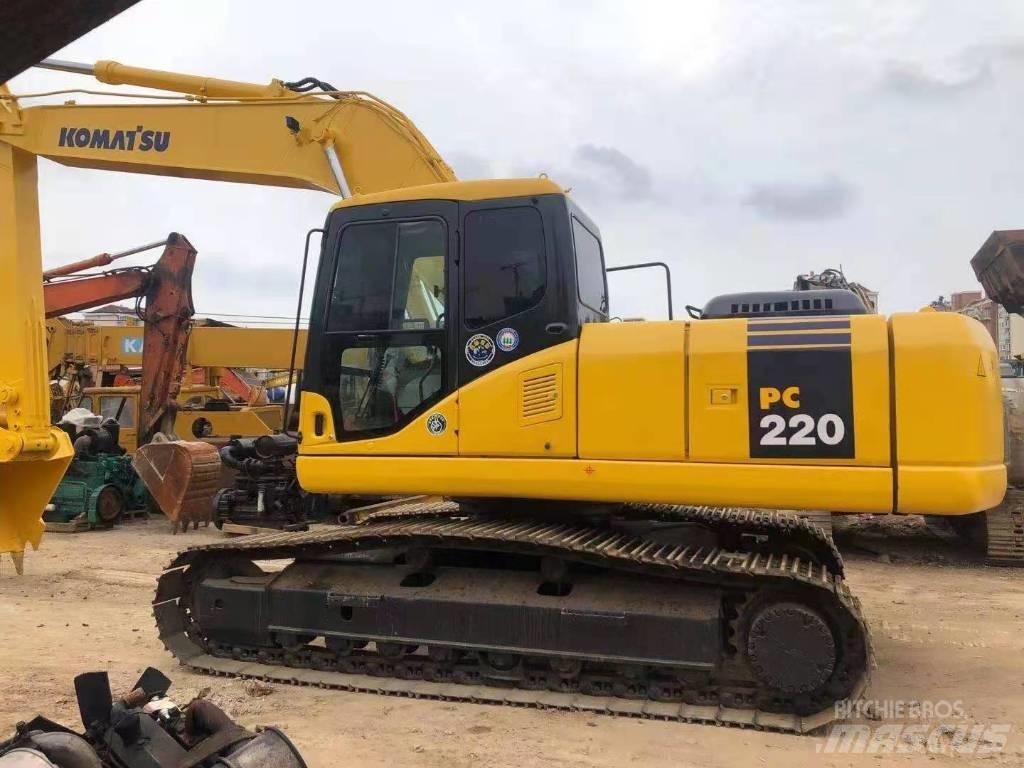 Komatsu PC 220-7 Pásová rýpadla