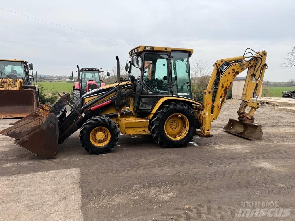 CAT 432 D 4x4 Rýpadlo-nakladače