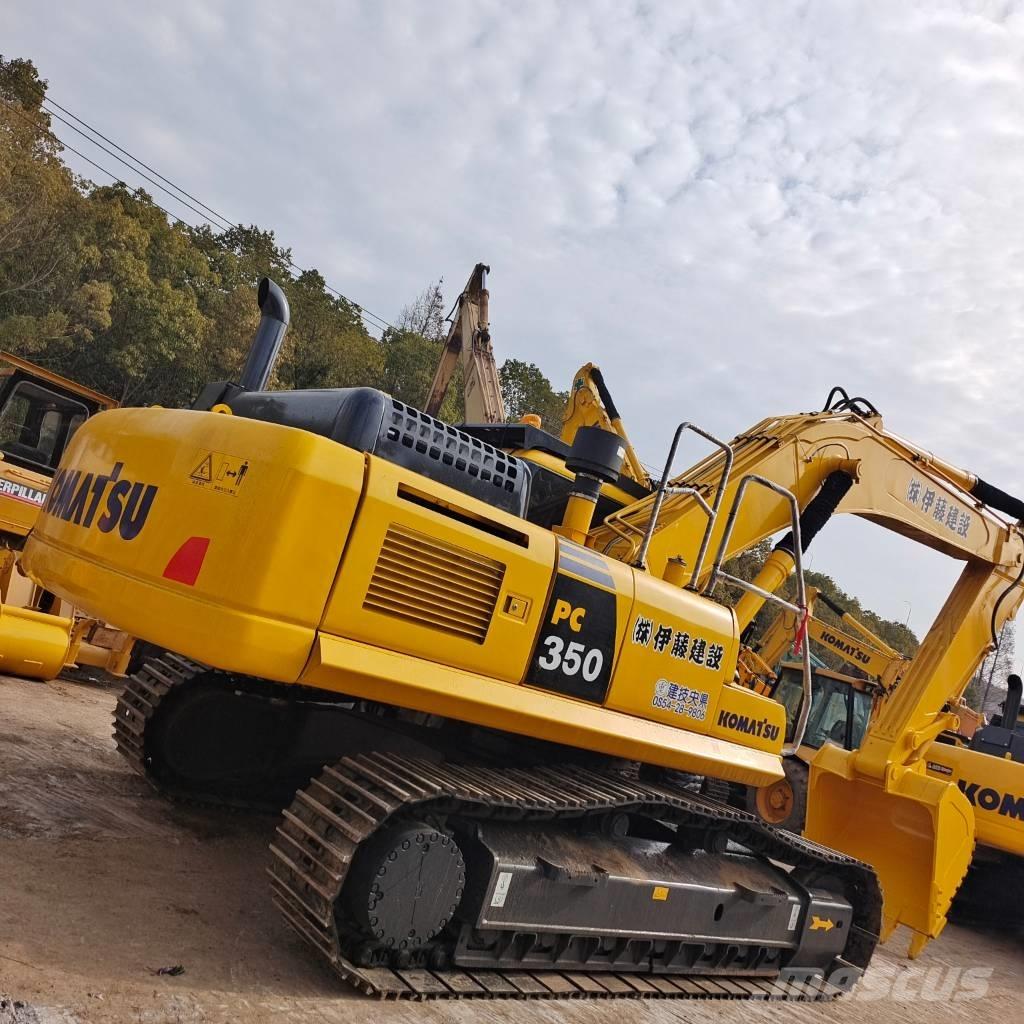 Komatsu PC 350 Pásová rýpadla