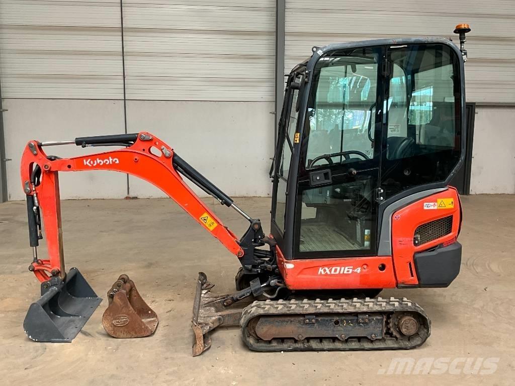 Kubota KX 016-4 Mini rýpadla < 7t