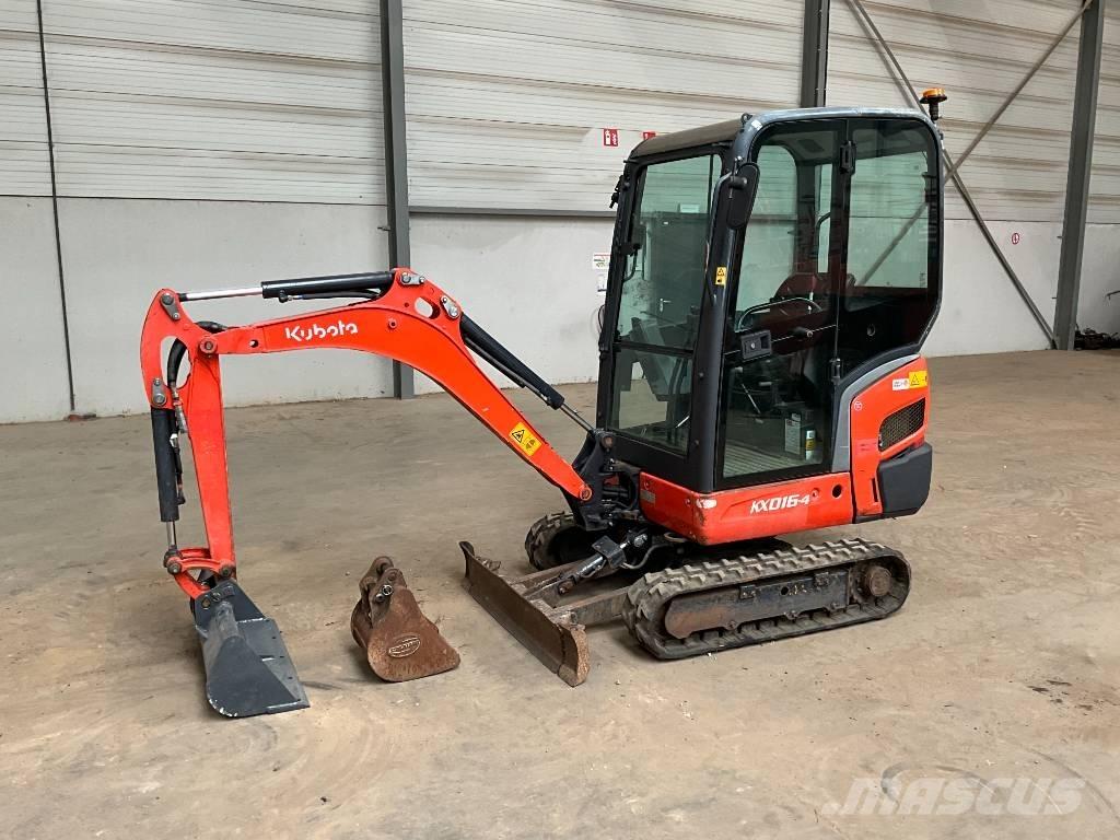 Kubota KX 016-4 Mini rýpadla < 7t