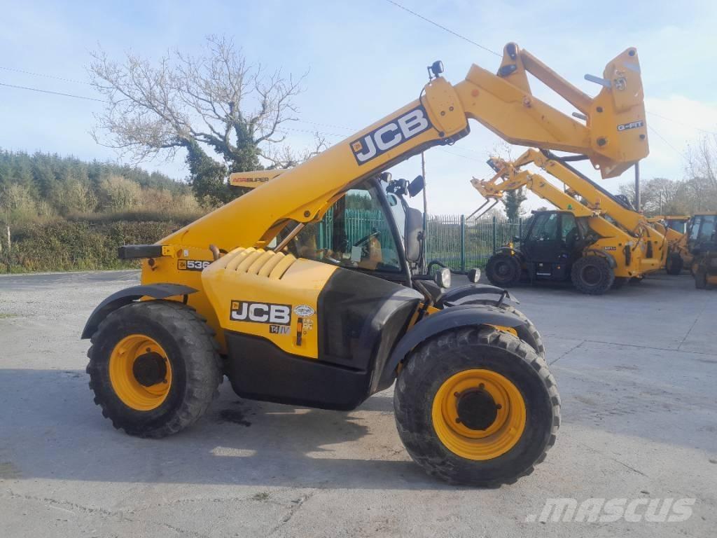 JCB 536-60 Teleskopické nakladače pro zemědělství