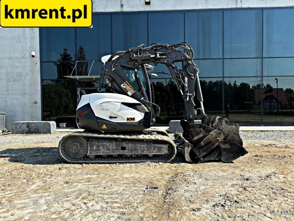 Mecalac 8 M CR Midi rýpadla 7t - 12t