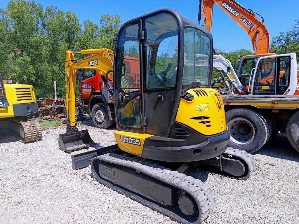 JCB 8035 ZTS Mini rýpadla < 7t
