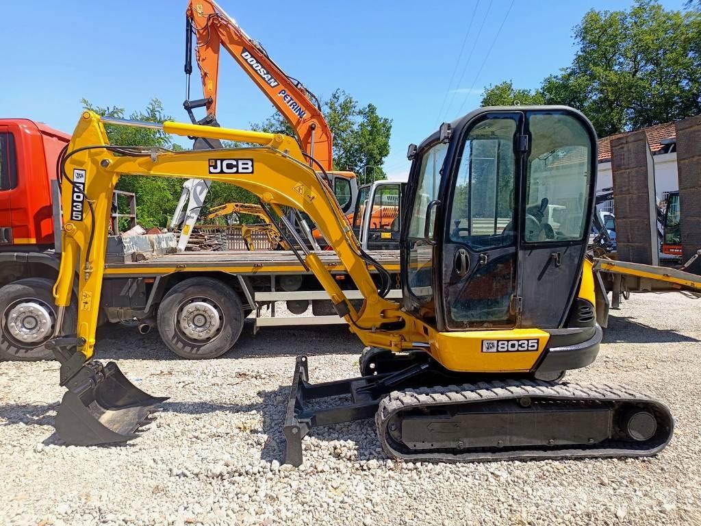 JCB 8035 ZTS Mini rýpadla < 7t