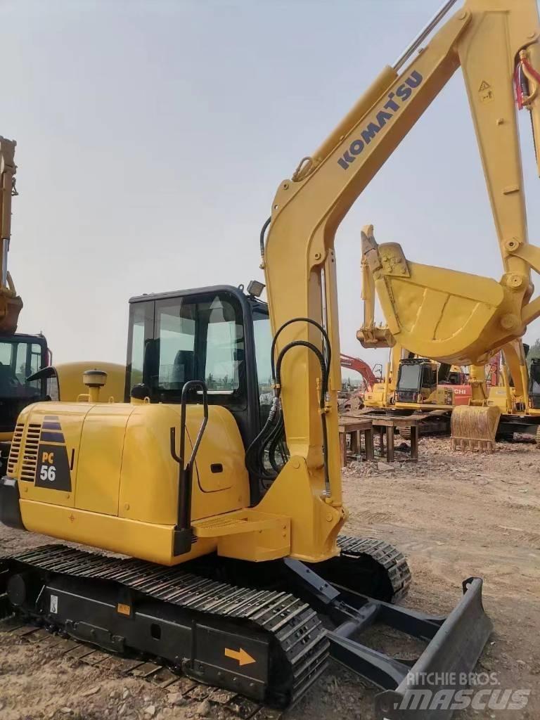 Komatsu PC56-7 Pásová rýpadla