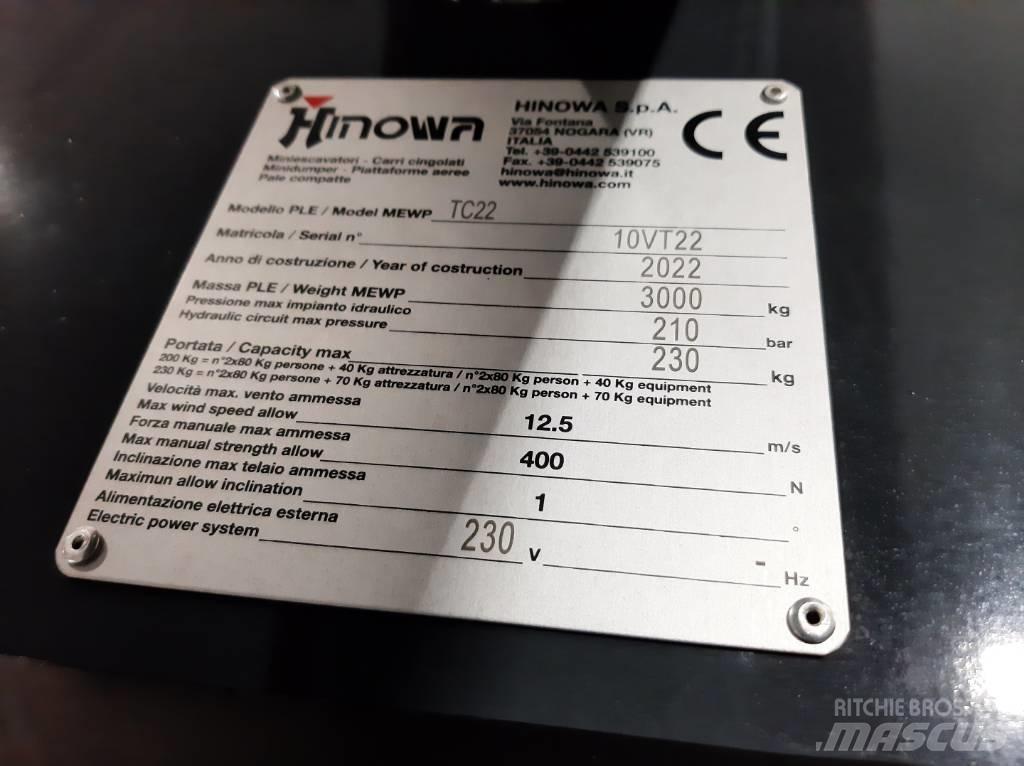 Hinowa TC 22 N Teleskopické plošiny