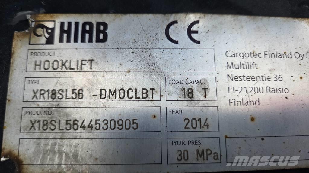 Volvo FM460 6X2*4 Hákový nosič kontejnerů