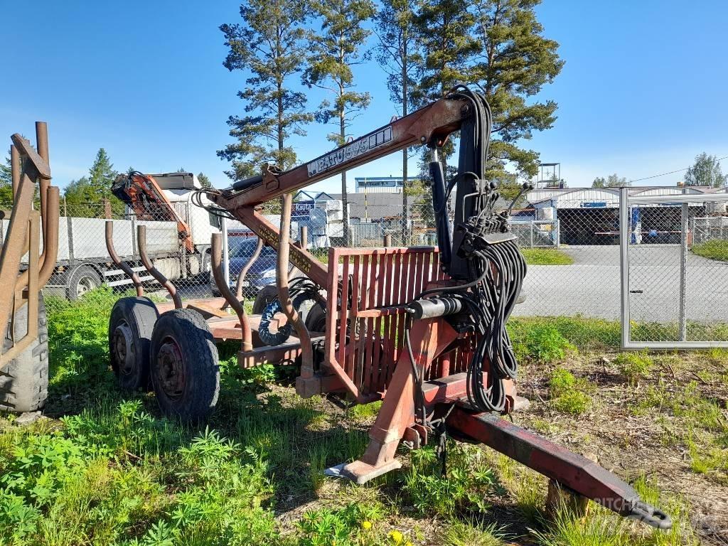 Patu 595+Metsäkärry Jeřáby a nakladače