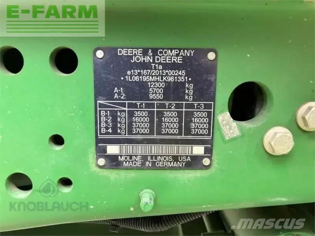 John Deere 6195m Traktory