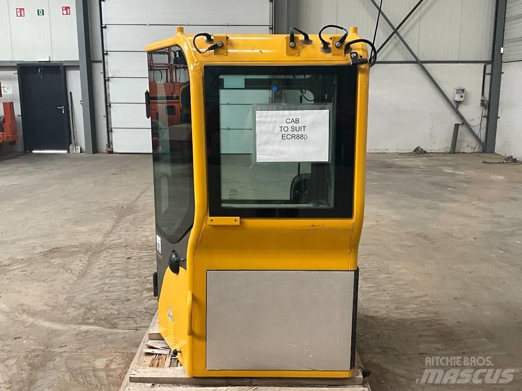 Volvo ECR 88 D Kabiny a interiér