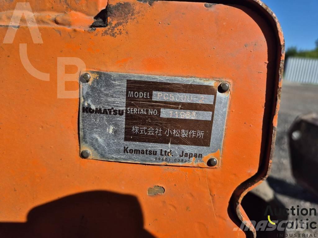 Komatsu PC50 Mini rýpadla < 7t