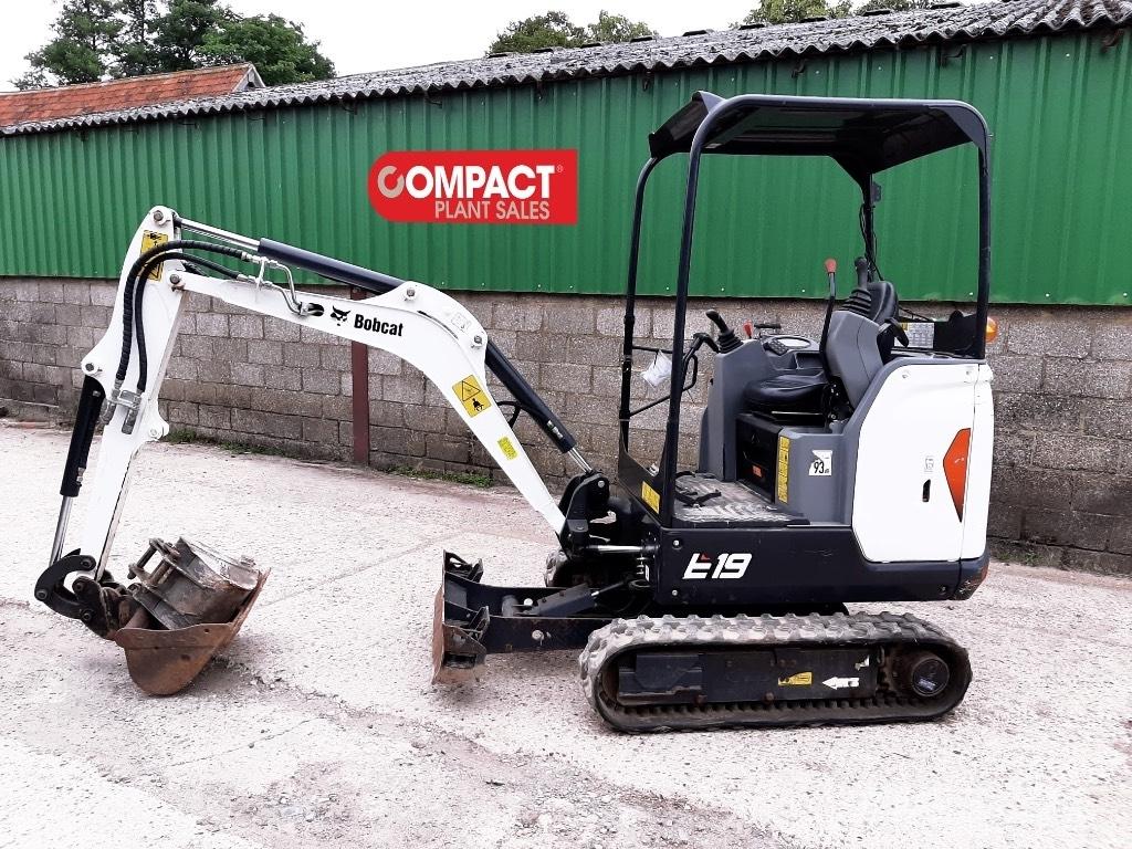 Bobcat E 19 Mini rýpadla < 7t