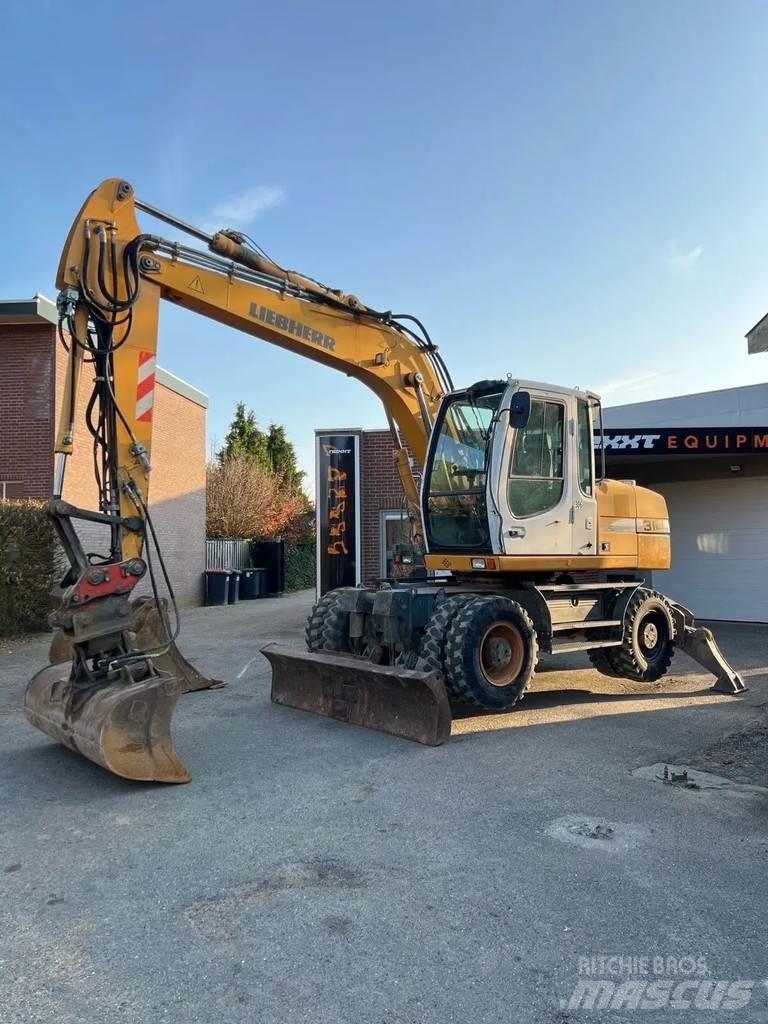 Liebherr A314 Kolová rýpadla