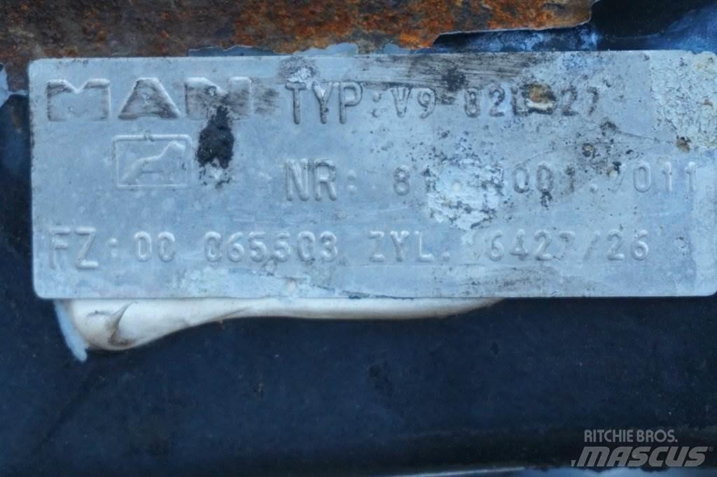 MAN V9-82L-27 Nápravy