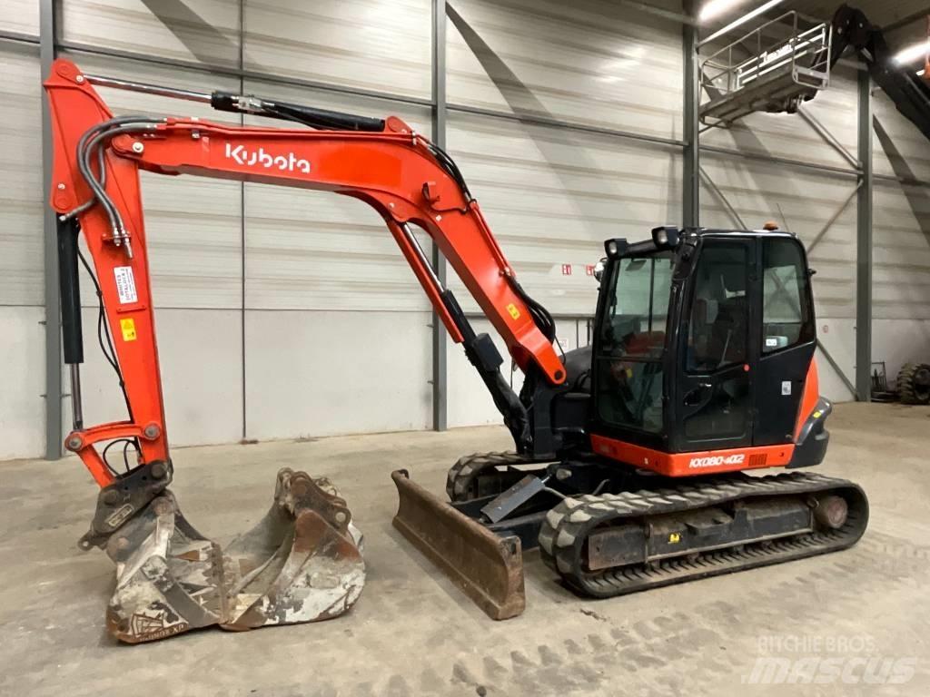 Kubota KX 080-4 A 2 Midi rýpadla 7t - 12t