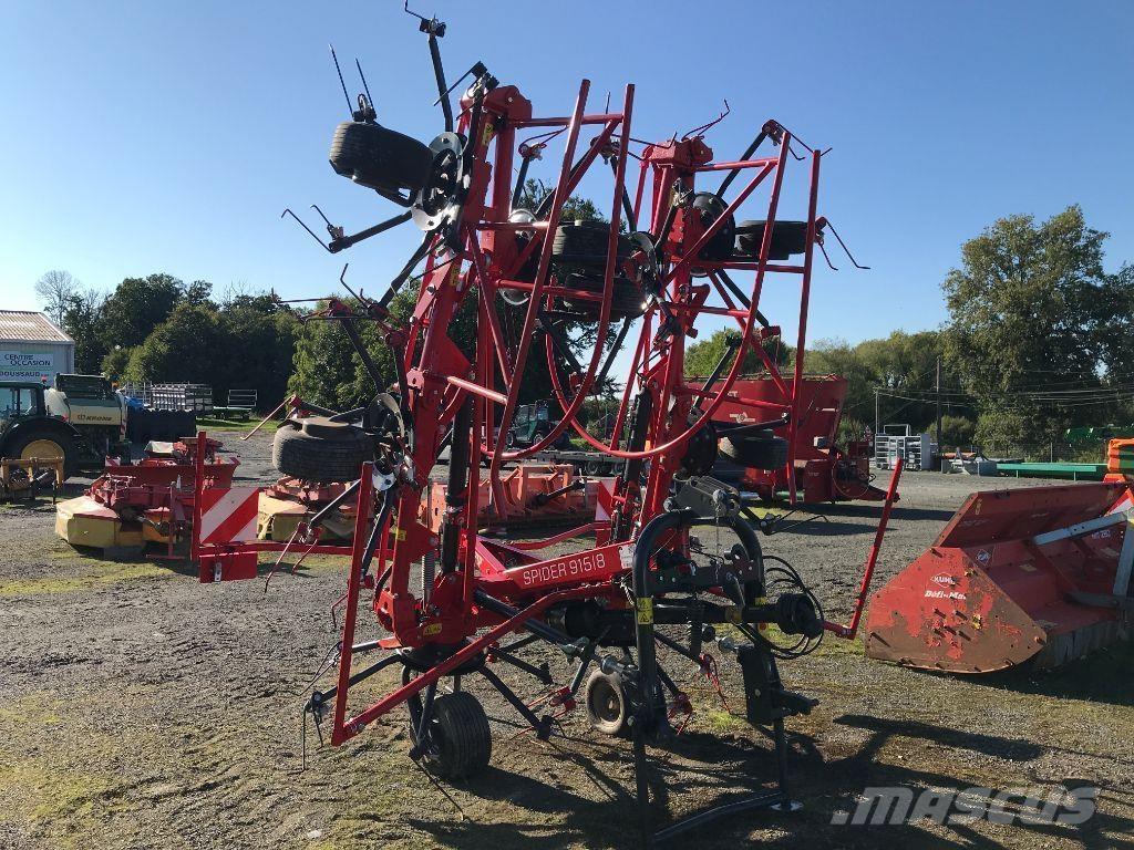 SIP SPIDER 915 / 8 Obraceče a shrabovače sena