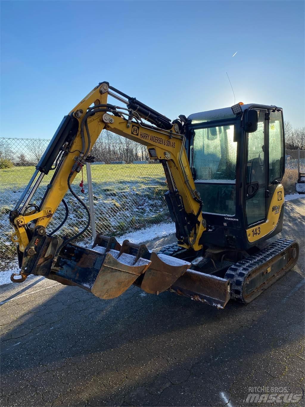 Yanmar SV22 Mini rýpadla < 7t
