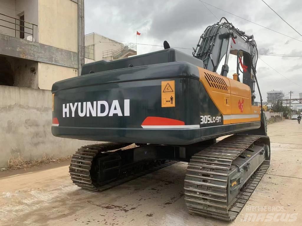 Hyundai R305LC-9T Pásová rýpadla