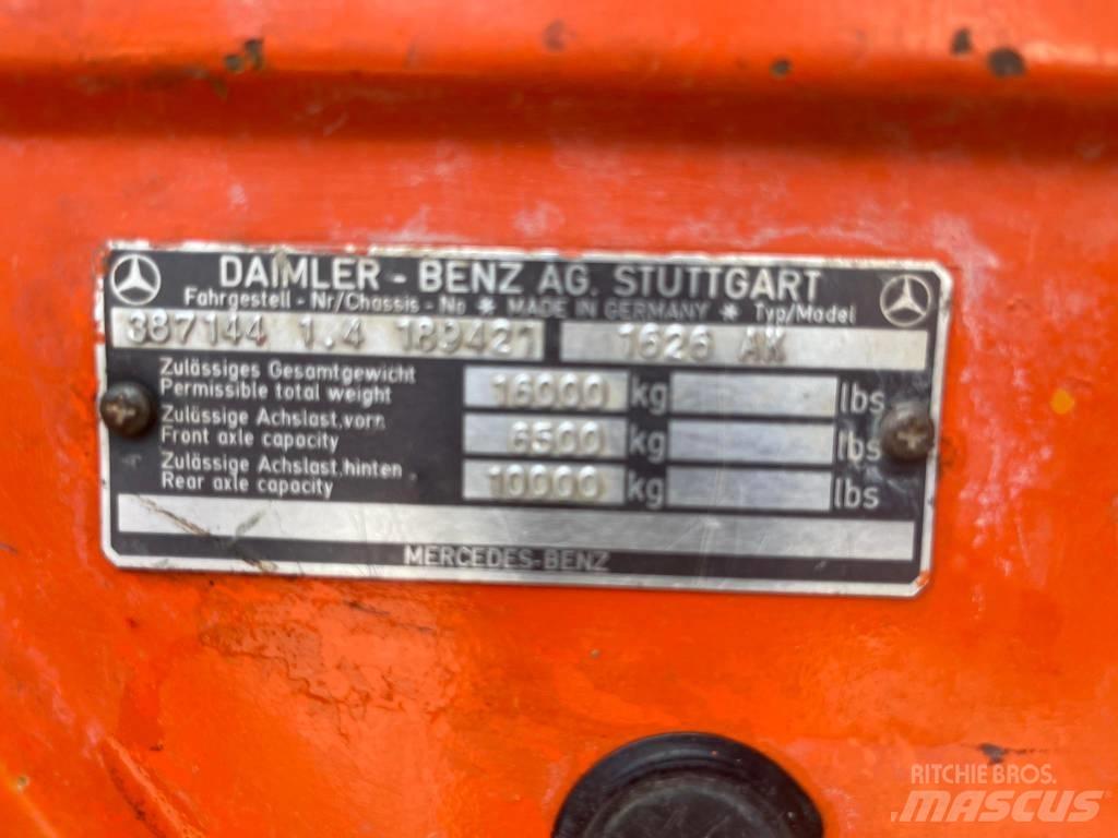 Mercedes-Benz 1626K Autojeřáby, hydraulické ruky