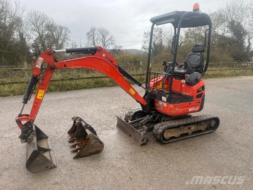 Kubota U 17-3 Mini rýpadla < 7t