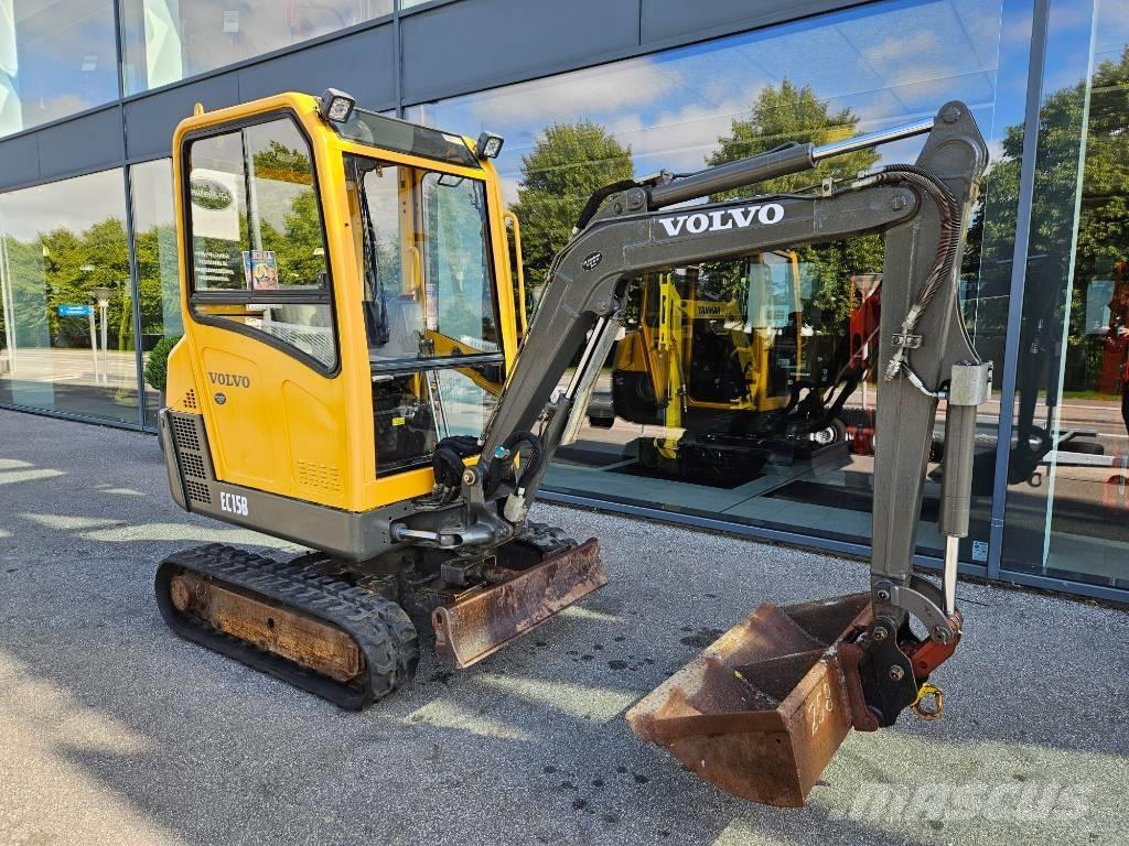 Volvo EC 15 B Mini rýpadla < 7t