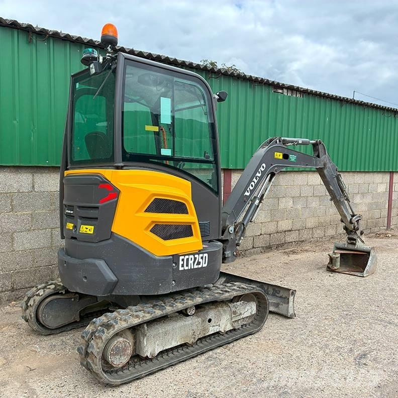 Volvo ECR25D Mini rýpadla < 7t