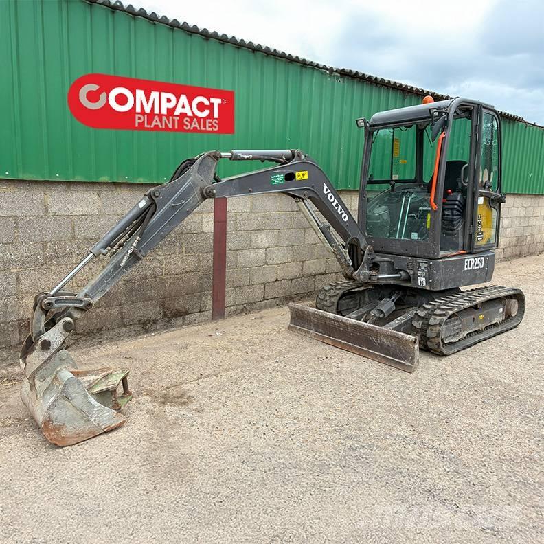 Volvo ECR25D Mini rýpadla < 7t