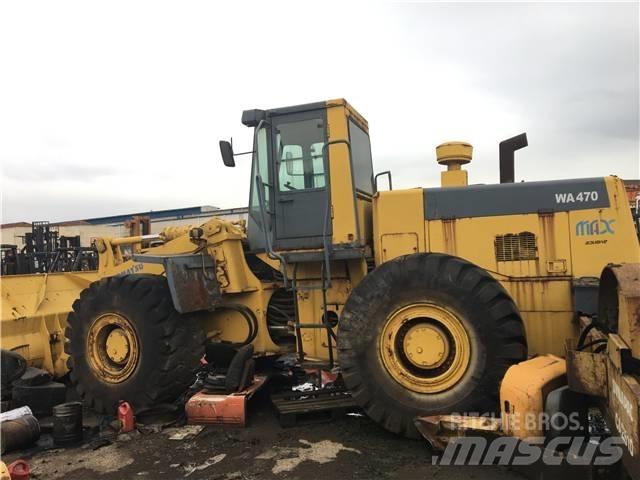 Komatsu WA470 Kolové nakladače