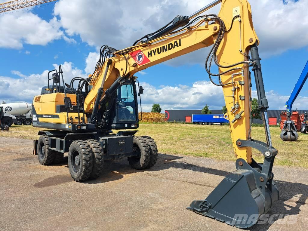 Hyundai HW140 Kolová rýpadla